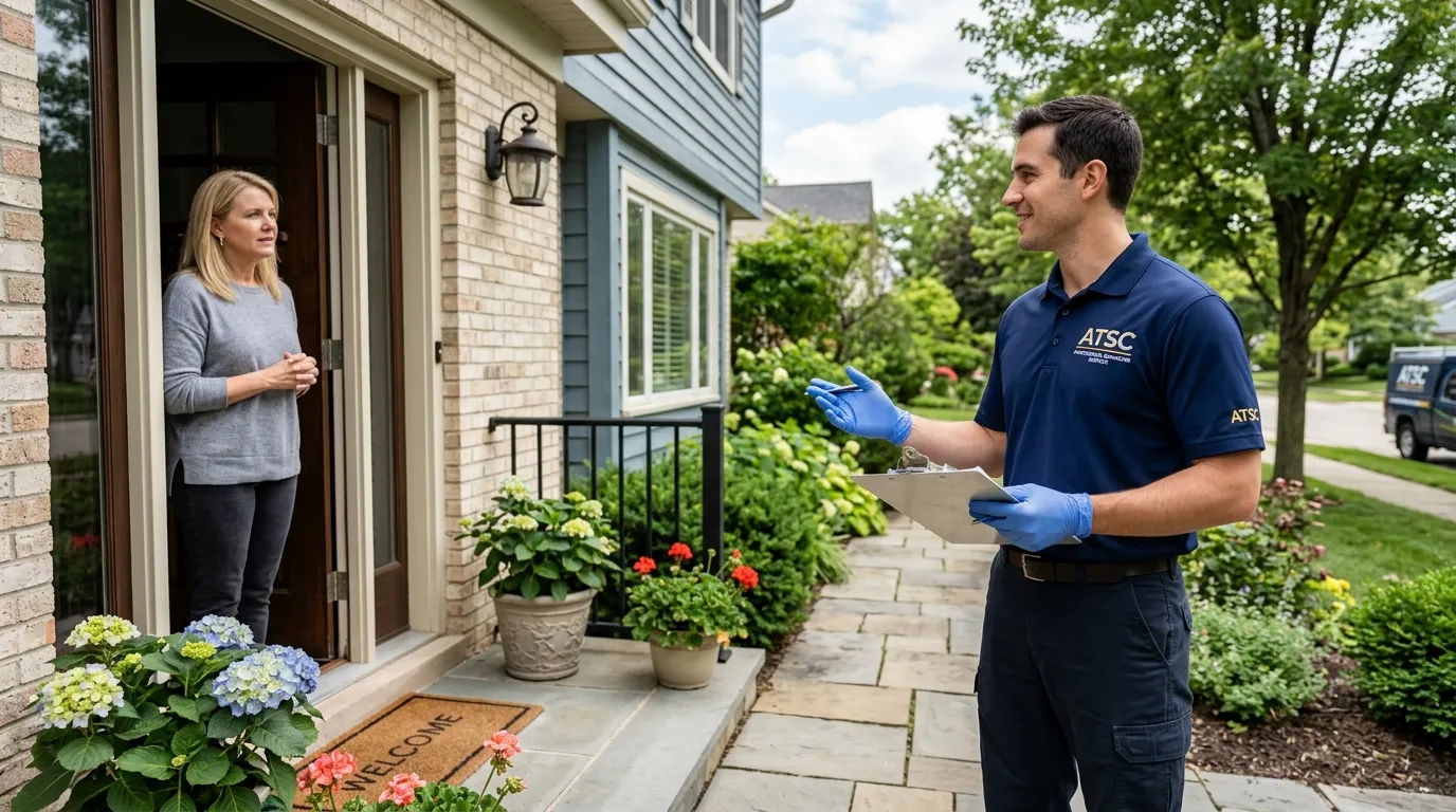 Certified trauma scene cleanup technicians serving North Bath