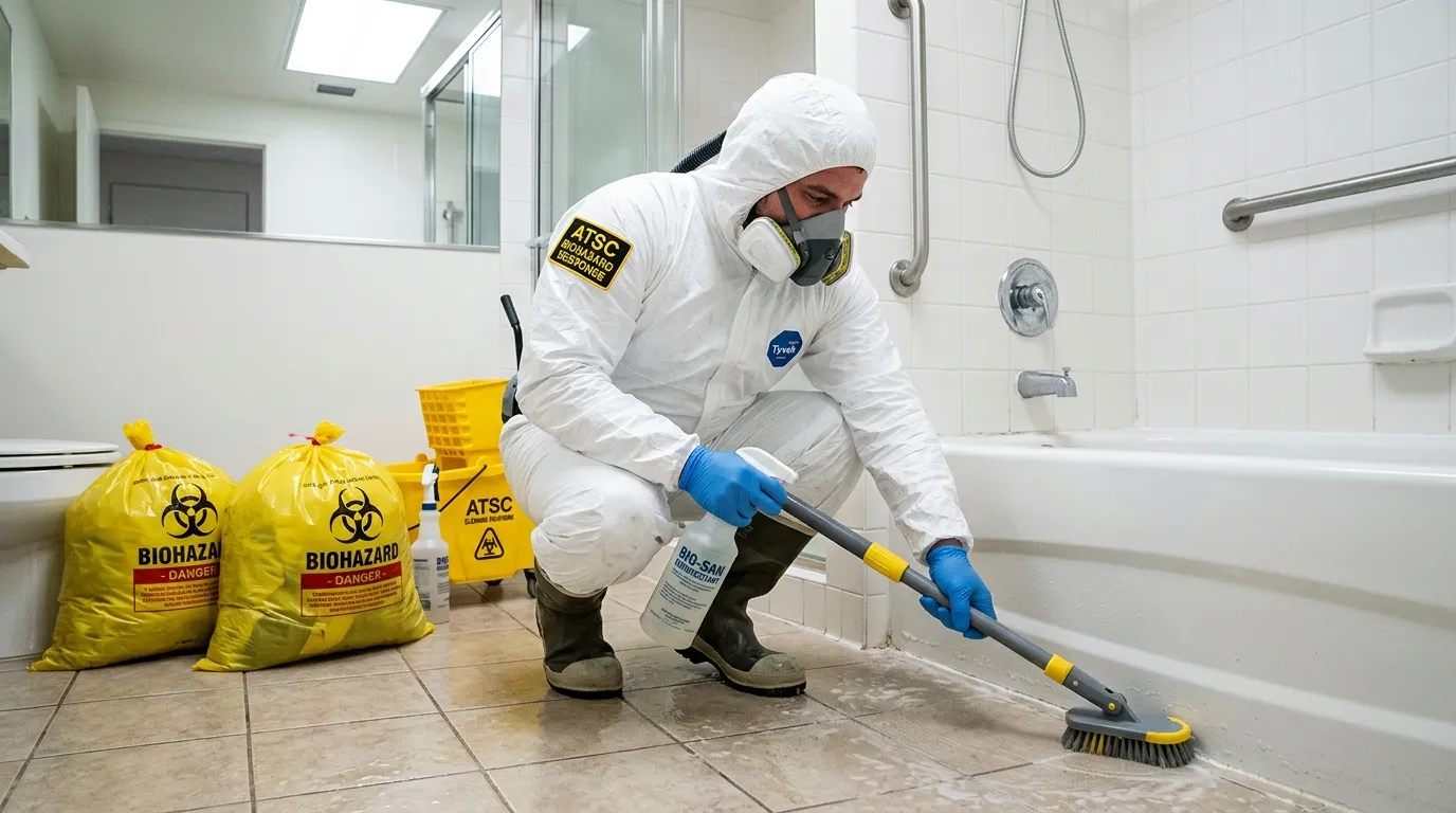 Decontamination equipment deployed for Blood Cleanup in North Bath